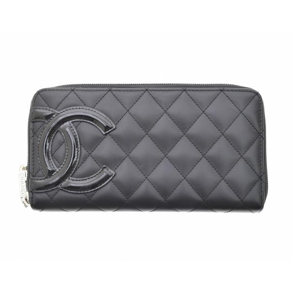 CHANEL（シャネル） A50078 カンボンライン ラウンドファスナー レザー