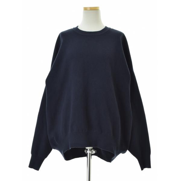 DEUXIEME CLASSE / ドゥーズィエムクラス EVERYDAY I LIKE. 26SS 26080586809010 コットンカシミヤリラックスプルオーバー 長袖ニットセーター