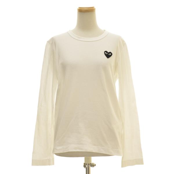 COMME des GARCONS PLAY / コムデギャルソン プレイ AZ-T119 BLACK HEART L/S T-SHIRT 長袖Tシャツ