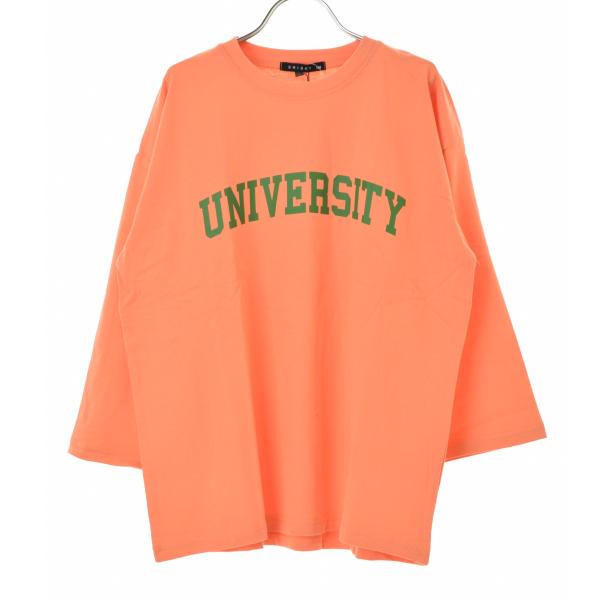 SHISKY / シスキー 523-101 プリントBIGシルエット 七分袖Tシャツ