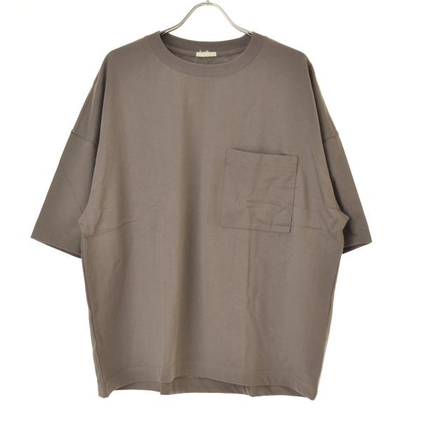 GU / ジーユー ワイドフィットT 五分袖Tシャツ