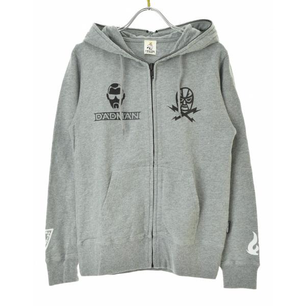 Laundry × ARISTRIST / ランドリー × ARISTRIST プリント ジップアップスウェットパーカー