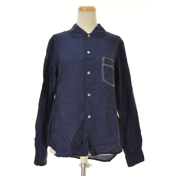 COMME des GARCONS / コムデギャルソン AD2009 GD-B002 ステッチ 長袖ブラウス