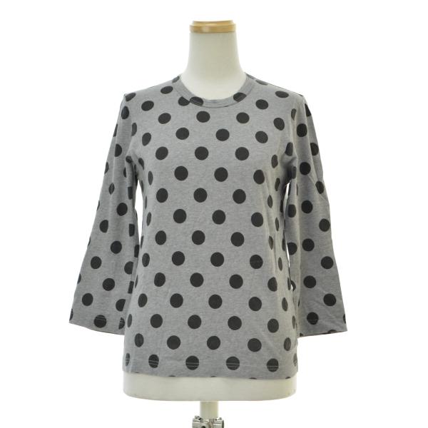 COMME des GARCONS / コムデギャルソン S12T001 水玉 ドット 七分袖T