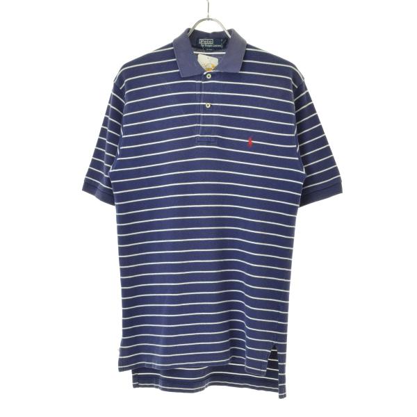 ✨新品✨ポロラルフローレン　リブポロ　ボーダー半袖 POLO RALPH LAUREN / ポロ ラルフローレン ボーダー柄 半袖