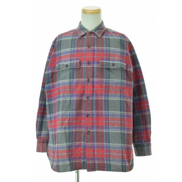 90-00s エルエルビーン コットン アノラック チェック柄 キッズ Mサイズ L.L.Bean (エルエルビーン) Kids' Mountain Classic Anorak