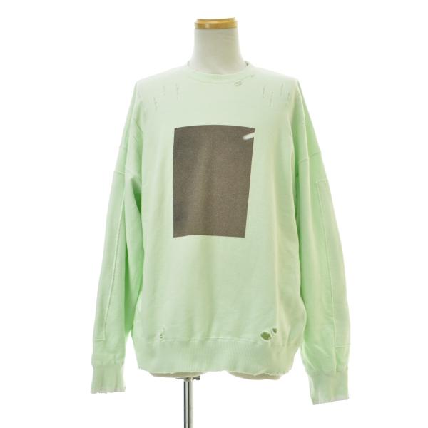 stein / シュタイン ST.369 OVERSIZED REBUILD SWEAT LS ダメージ加工