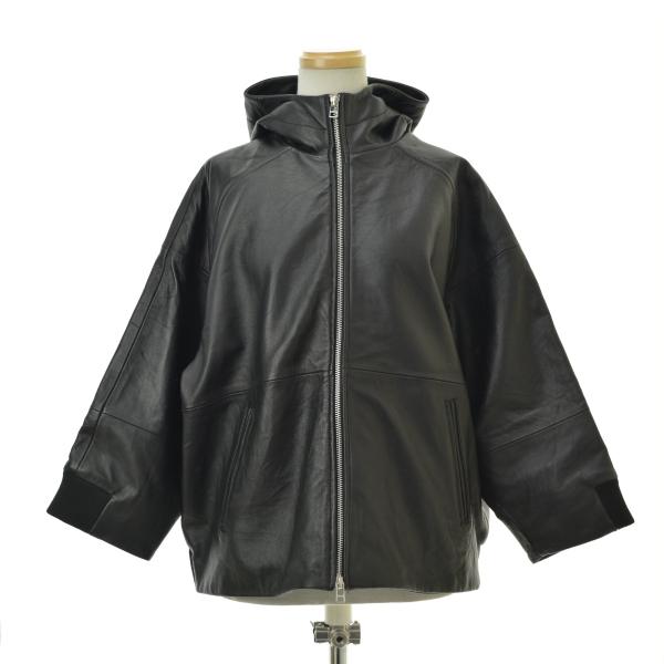 Chesty グレー レザージャケット フレア裾 Chesty グレー レザージャケット フレア裾 【公式通販】