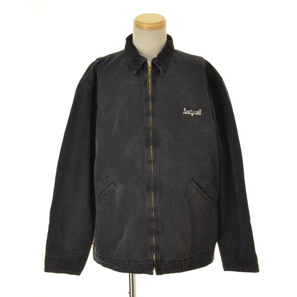 SEQUEL / シークエル SQ-24SS-JK-05 DUCK JACKET BLACK コットン
