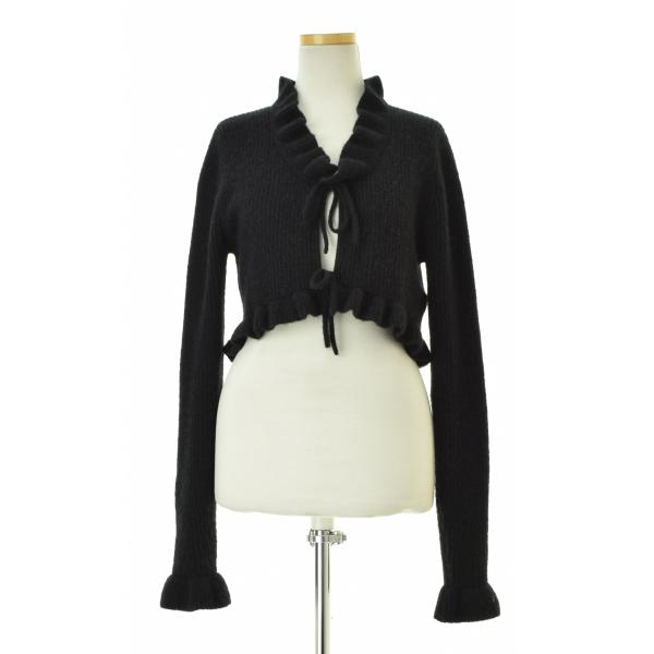 【GANNI】K2023 Soft Wool Bolero長袖カーディガン GANNI / ガニー K2023 Soft Wool Bolero 長袖カーディガン : ブランド