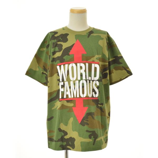 Supreme（シュプリーム） 26SS World Famous Tee Woodland Camo 半袖T