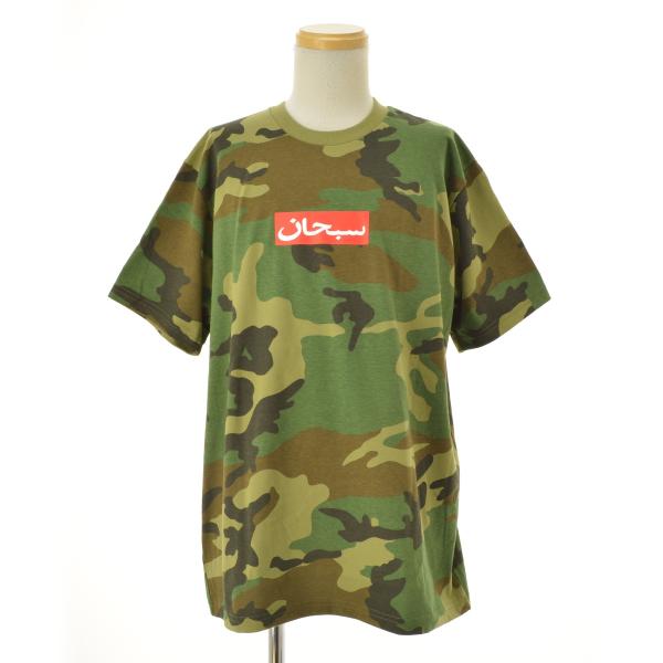 Supreme（シュプリーム） 26SS Arabic Box Logo Tee Woodland Camo