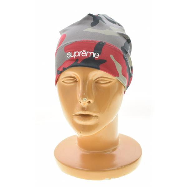 Supreme（シュプリーム） 26SS Base Layer Beanie Red Camo キャップ