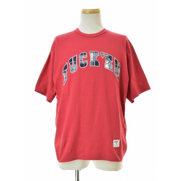 Supreme（シュプリーム） 26SS Fuck Em Plaid S/S Top Red 半袖Tシャツ