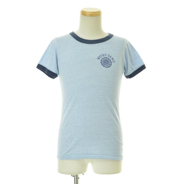 Champion（チャンピオン） 80s NOTRE DAME 霜降り 50/50 半袖Tシャツ