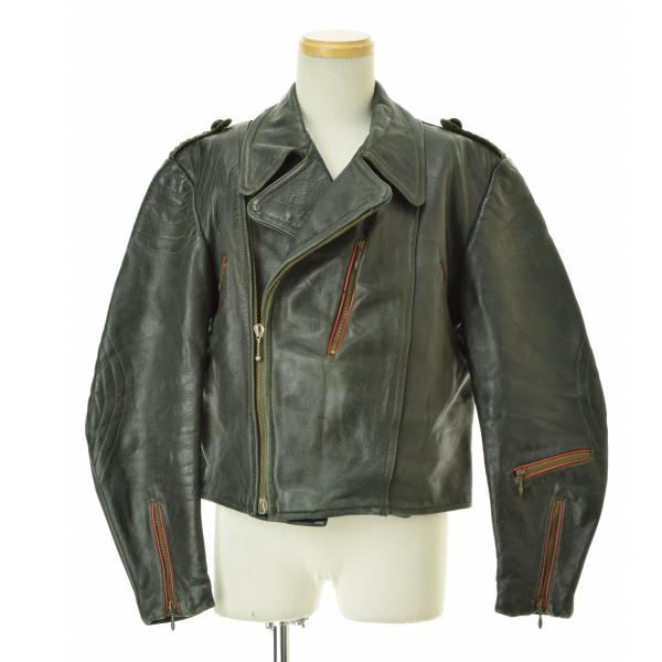 VINTAGE VINTAGE / ヴィンテージ 60s レザーダブル RUHRジッパー