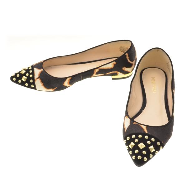 NINE WEST パンプス　フラットシューズ　新品未使用 楽天市場】nine west 靴 中古の通販