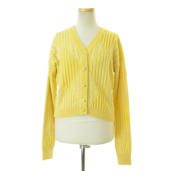 VERSACE カーディガン Strawberry Garden Silk Knit Cardigan Red,White | VERSACE US