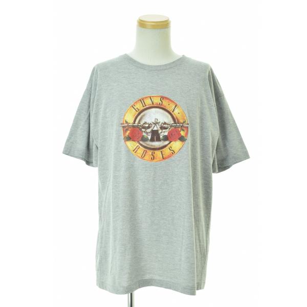 ガンズ　ゲフィン・レコード　UZU SUICIDE 刺繍ロゴ Tシャツ 黒 kanful_g006268425