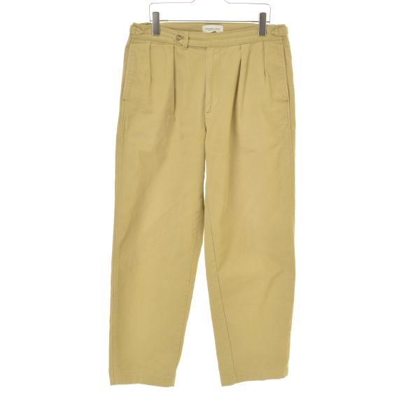【THREADS&THINGS】TT212BM14011 2プリーツパンツ THREADS&THINGS TT212BM14011 2プリーツ パンツ : ブランド古着の買取