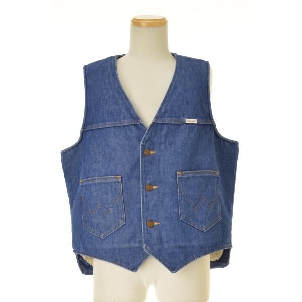 【WRANGLER】80s USA製 VL200MV デニムボアベスト kanful_g006276800