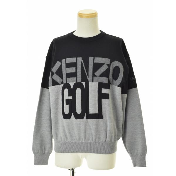 KENZO / ケンゾー GOLF OLD ロゴ 長袖ニットセーター : ブランド