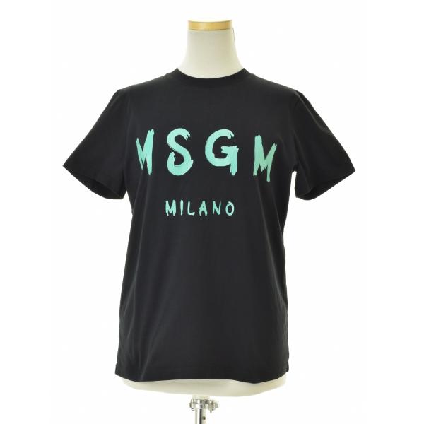MSGM - 【MSGM】3041MDM60 ロゴプリント半袖Tシャツ MSGM / エムエスジーエム 3041MDM60 ロゴプリント 半袖Tシャツ