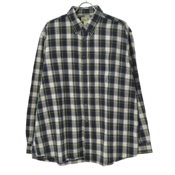 【極美品】 L.L.Beanエルエルビーン　フランネル チェック柄 カバーオール L.L.Beanエルエルビーン ヴィンテージ カバーオール ジャケット