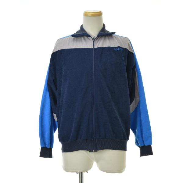 希少モデル　アディダス　トラックジャケット　ベロア　80s ventex adidas（アディダス） 80s フランス製 VENTEX TRACK TOP JACKET ベロア