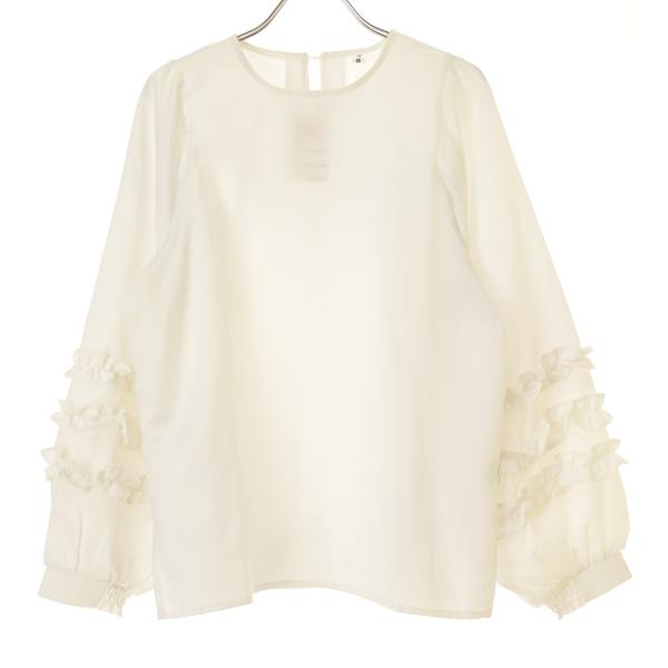 Frene / フラーネ フリルスリーブ 長袖ブラウス