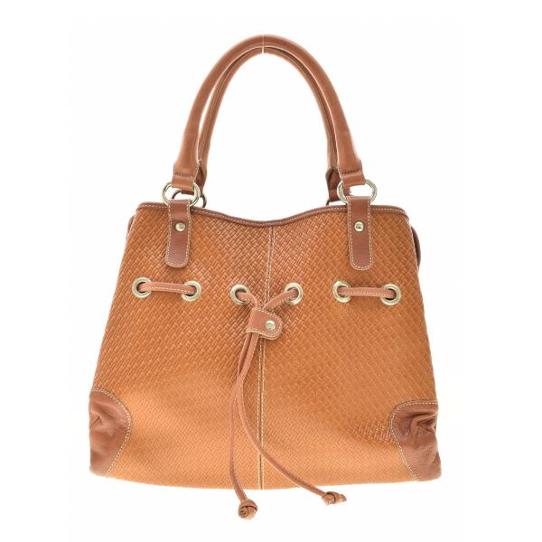 MORE掲載★MINELLI RENATOバッグ★IENABEAMSシンゾーン Minelli Renato / ミネッリレナート 編込み レザー バッグ : ブランド