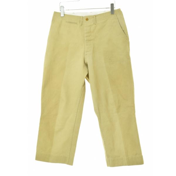 a.presse Silk Cotton Chino Wide Trousers