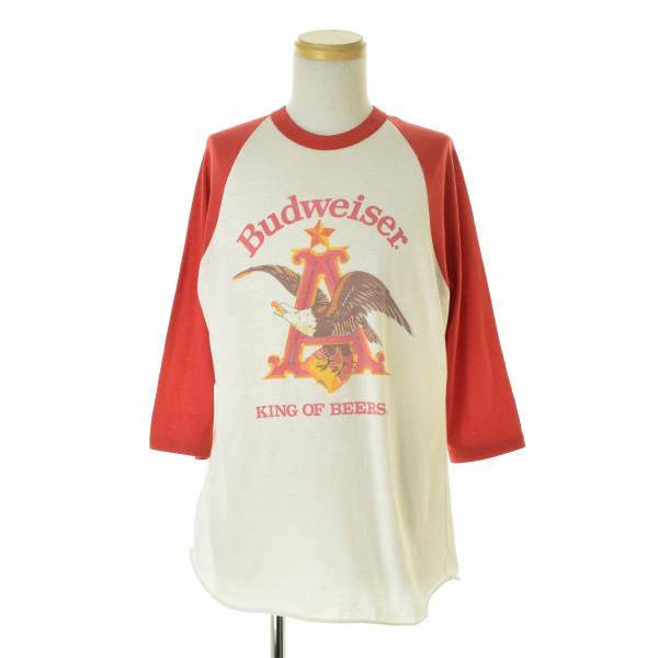Budweiser / バドワイザー 70s〜 イーグル 染込みプリント ラグラン 七