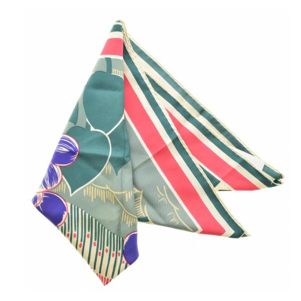 LANVIN（ランバン） フラワー 大判 スカーフ : ブランド古着の買取販売