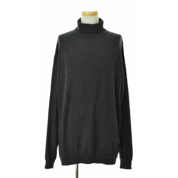 COMOLI / コモリ 23AW Y03-05006 ウール天竺 タートルネック 長袖