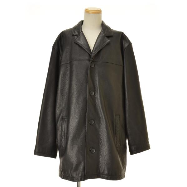 希少サイズ　DOCKERS レザーカーコート　XL DOCKERS（ドッカーズ） RECODE カウレザー カーコート レザーコート