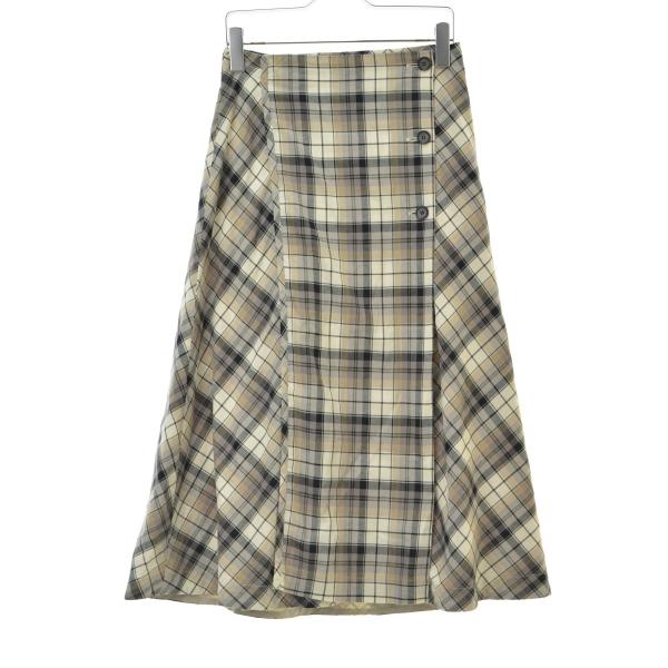 human woman（ヒューマンウーマン） 077-2220903 チェックマキシ