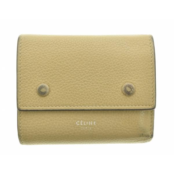 極美品⭐️CELINE セリーヌ スモールフォールデッド ウォレット 財布 CELINE（セリーヌ） スモールフォールデッド 財布 : ブランド古着の
