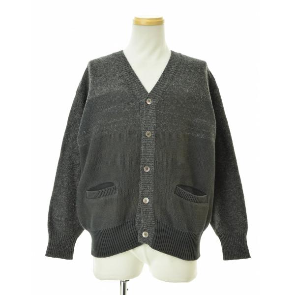 COMME des GARCONS HOMME / コムデギャルソン　オム AD1994 HN-080150 グラデーションコットン×ウールニット 長袖カーディガン