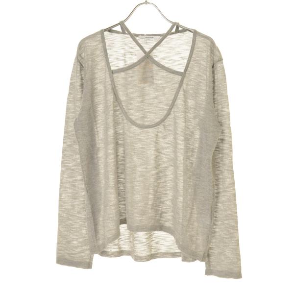 saebyeok / セビョク シアー 長袖ニットセーター