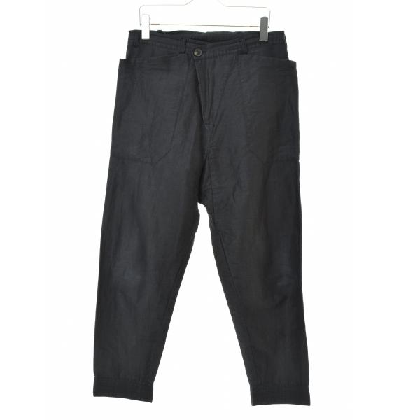 JAN JAN VAN ESSCHE / ヤンヤンバンエシュ TROUSER ラミーコットン テーパード トラウザー パンツ