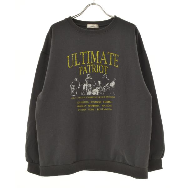 Linoluce / リノルーセ プリント 長袖スウェット