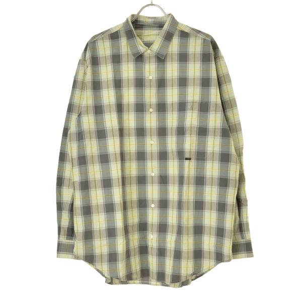 PAPAS / パパス maniere de heming チェック 長袖シャツ : ブランド