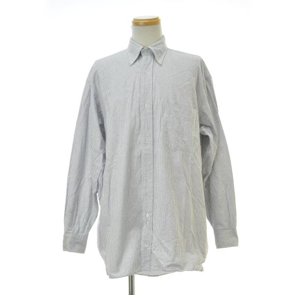 COMOLI 23SS オックスBDシャツ ストライプ（X01-02009） COMOLI / コモリ 23SS X01-02009 OX BD SHIRT ストライプ オックスBD
