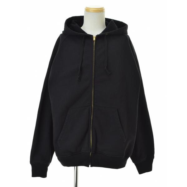 COMOLI / コモリ 26SS D01-05001 コットン裏毛 ジップパーカー ジップ