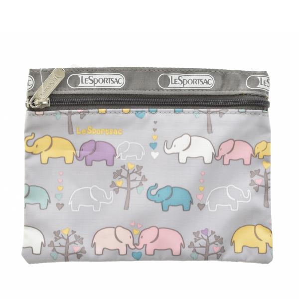 LESPORTSAC / レスポートサック 象柄 マルチ ポーチ