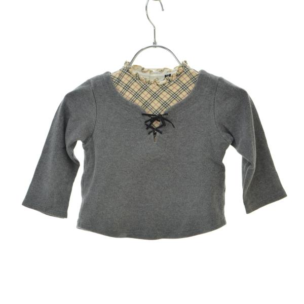 BURBERRY / バーバリー レイヤード風 長袖カットソー