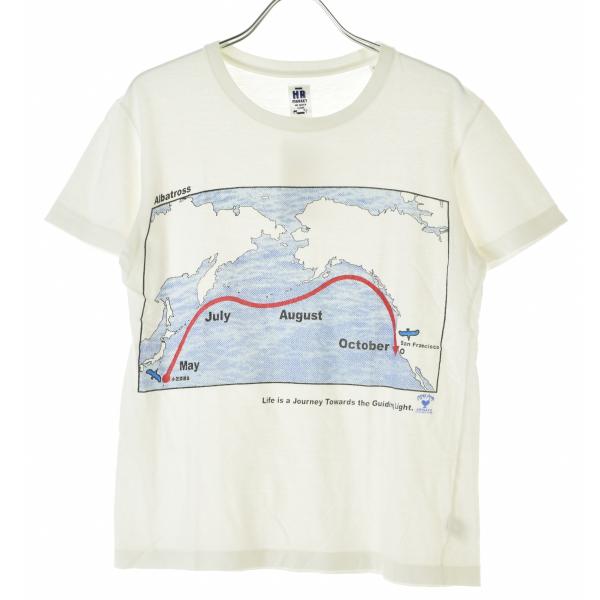 HOLLYWOOD RANCH MARKET / ハリウッドランチマーケット アホウドリ LIFE IS A JOURNEY 半袖Tシャツ