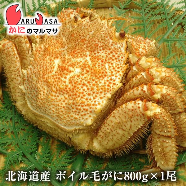 ボイル毛がに 900g 1尾セット 北海道産 かにのマルマサ 極上 ボイル毛がに 900g 1尾セット 北海道産 かにのマルマサ 極上