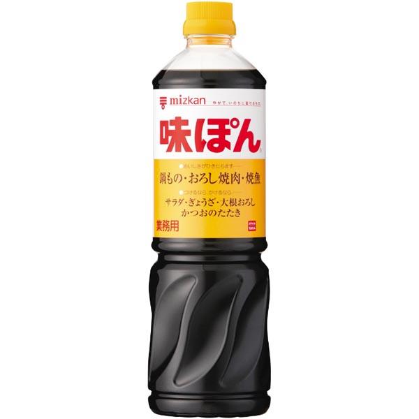 他サイト： ミツカン 業務用 味ぽん 1Lの商品画像